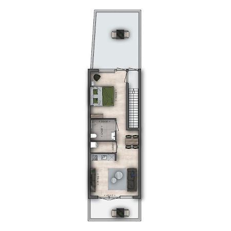 Sunny 45M2 Penthouse With Balcony And Terrace - R65C Apartman Eindhove Kültér fotó