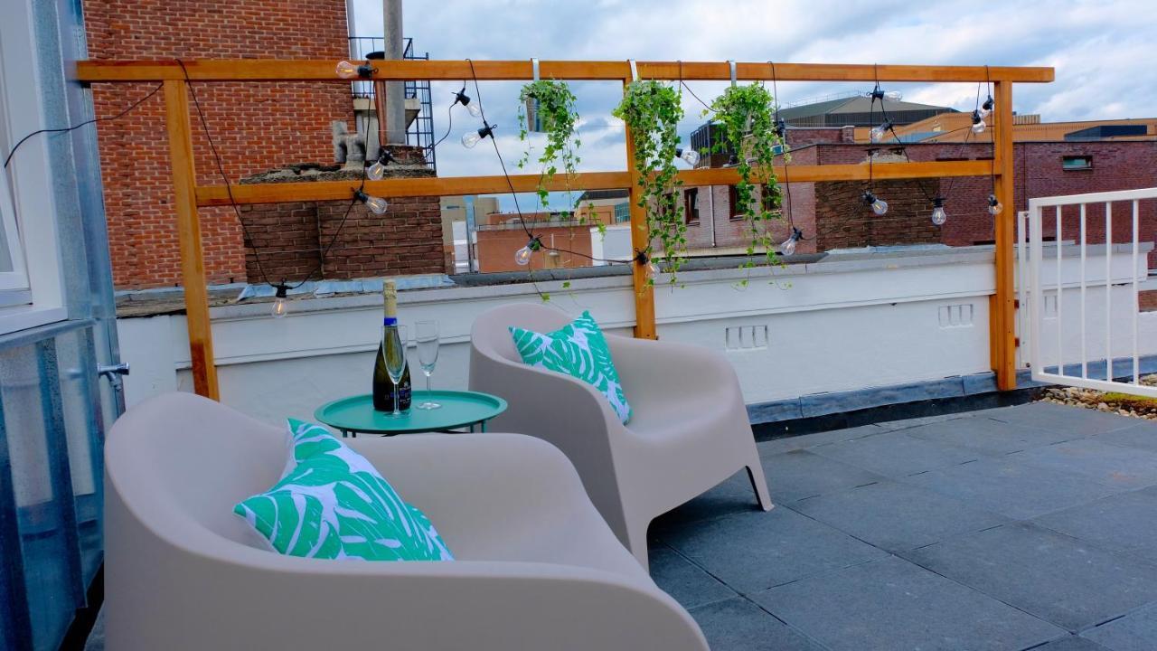 Sunny 45M2 Penthouse With Balcony And Terrace - R65C Apartman Eindhove Kültér fotó